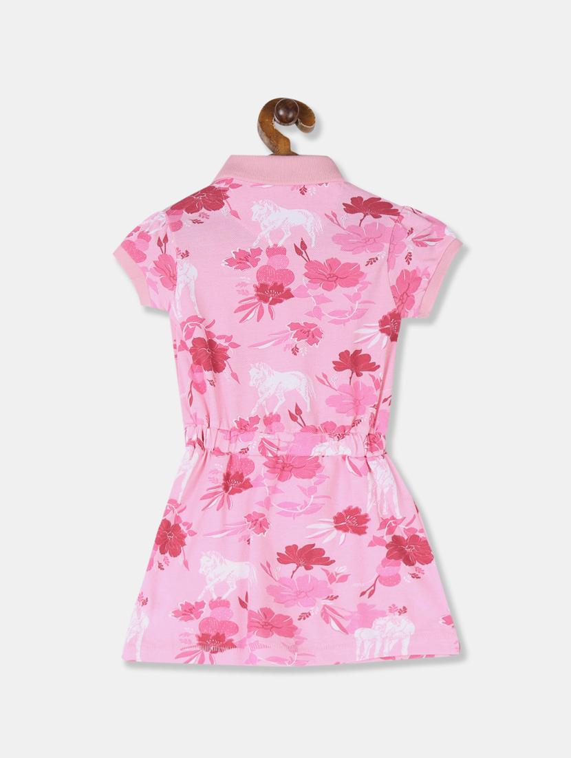 pink floral frock - 17711045 - Zoom Image - 2