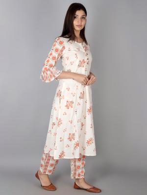 floral kurta palazzo set - 17714829 - Standard Image - 2