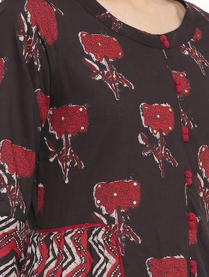 printed kurta palazzo set - 17714854 - Standard Image - 4