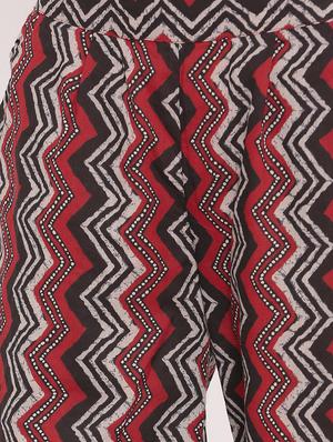 printed kurta palazzo set - 17714854 - Standard Image - 5