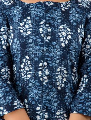printed kurta skirt set - 17714883 - Standard Image - 5