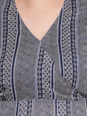 multi colored polyester regular top - 17715048 - Standard Image - 5