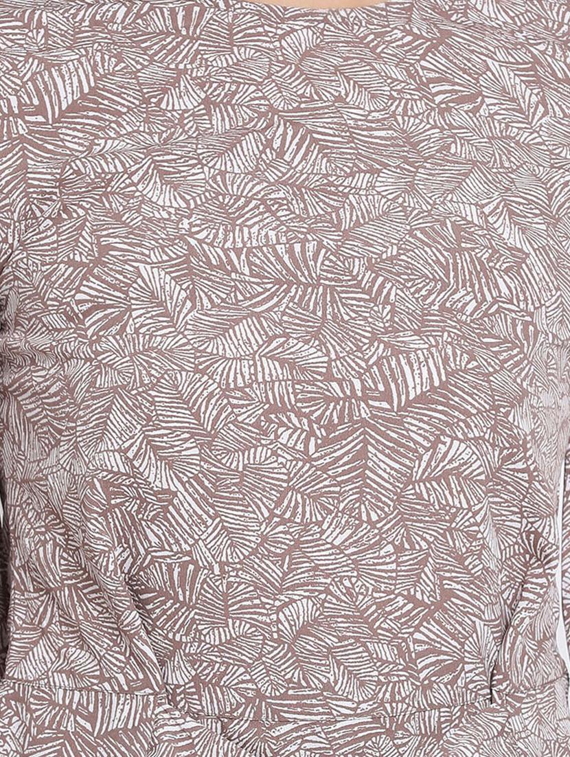 grey polyester regular top - 17715057 - Zoom Image - 5