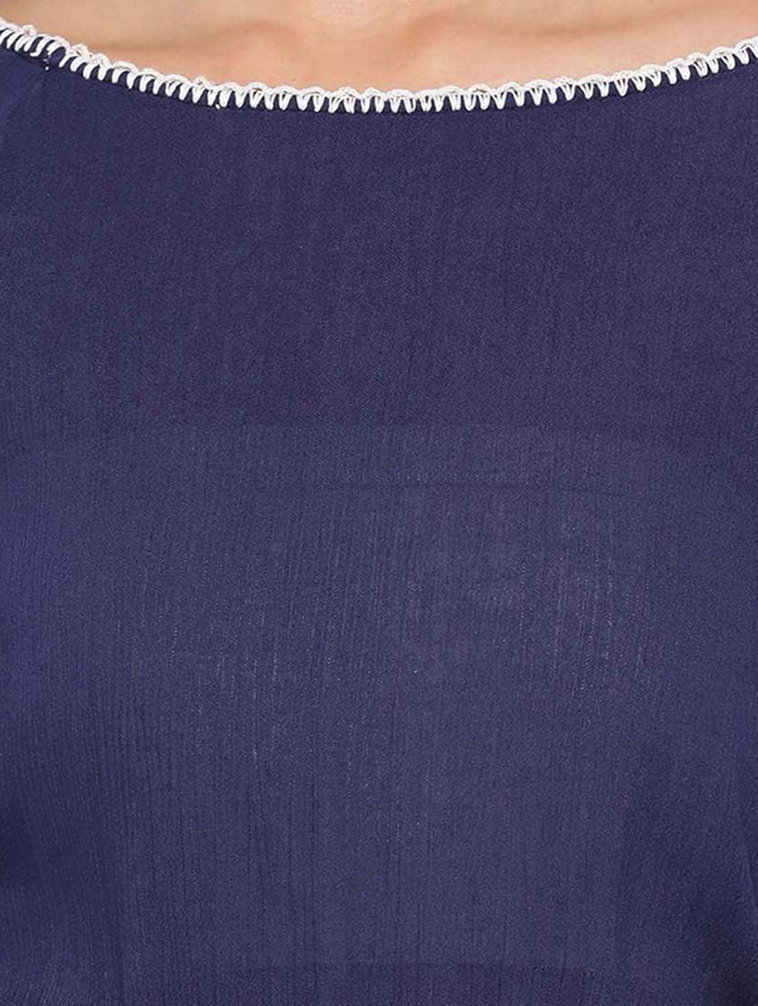 boat neck solid top - 17715116 - Zoom Image - 5