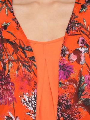 bell sleeved floral shrug - 17715135 - Standard Image - 5