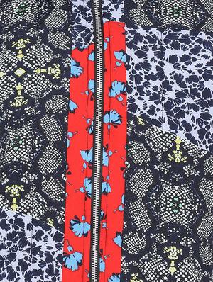 hooded neck printed jacket - 17715140 - Standard Image - 5