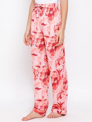 high rise printed pajama - 17715145 - Standard Image - 2