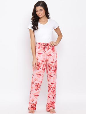 high rise printed pajama - 17715145 - Standard Image - 4