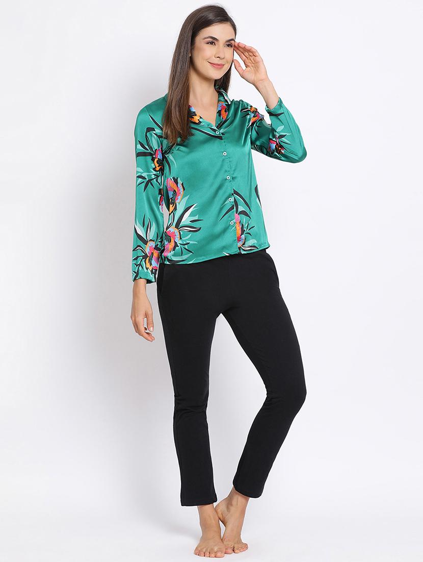 floral print button up shirt - 17715154 - Zoom Image - 4