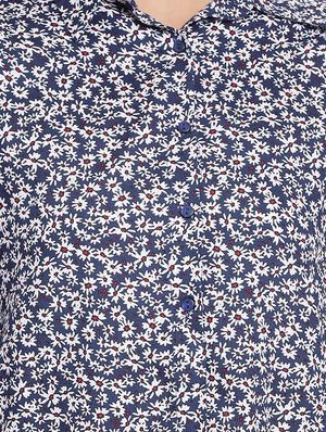 puff sleeved polka dot crop shirt - 17715167 - Standard Image - 5