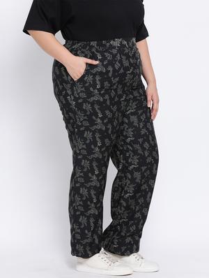 mid rise plus flat front trousers - 17715221 - Standard Image - 2