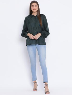 bishop sleeves self design shirt - 17715278 - Standard Image - 4