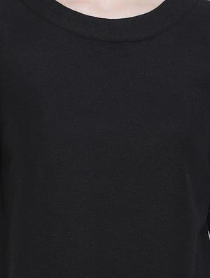 puff sleeves solid top - 17715282 - Standard Image - 5