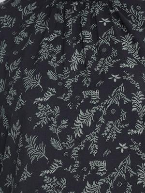 mock neck printed tunic - 17715330 - Standard Image - 5