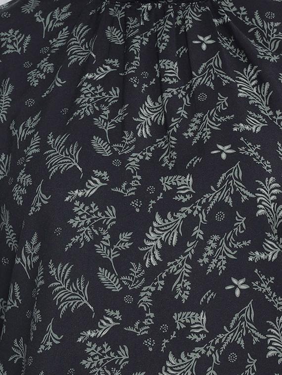 mock neck printed tunic - 17715330 - Zoom Image - 5