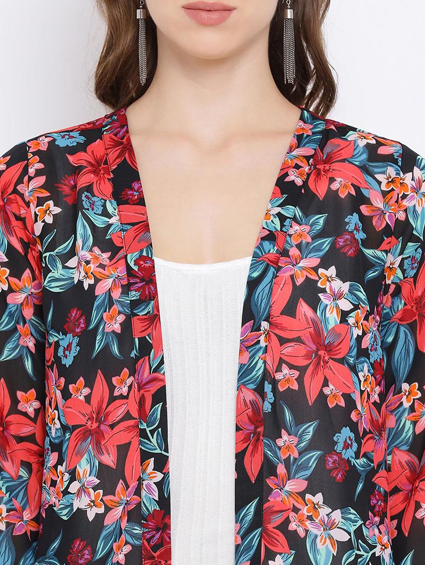 floral long regular shrug - 17715402 - Zoom Image - 4