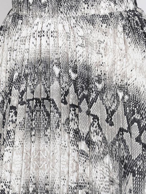 mid rise printed a-line skirt - 17715433 - Zoom Image - 5