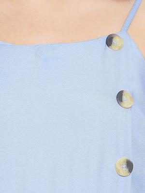 button detail 3/4th jumpsuit - 17715448 - Standard Image - 4