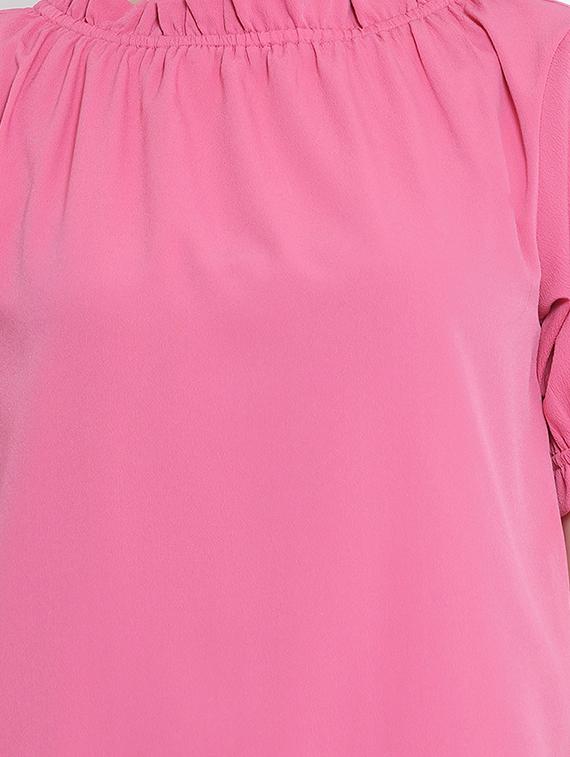frill detail solid top - 17715460 - Zoom Image - 5