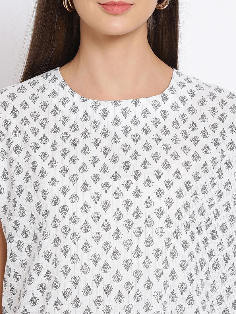 tie back printed top - 17715479 - Zoom Image - 5