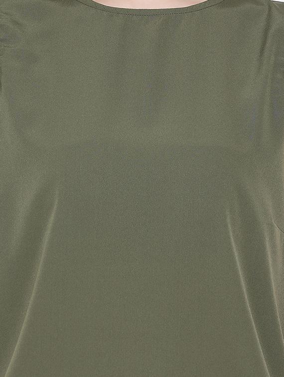 boat neck solid top - 17715576 - Zoom Image - 5