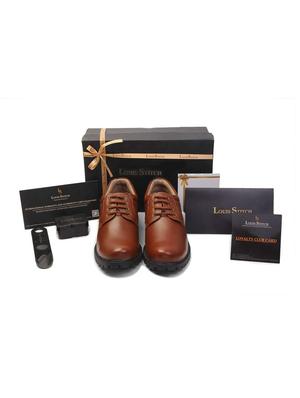 brown leather lace up boots - 17715618 - Standard Image - 5