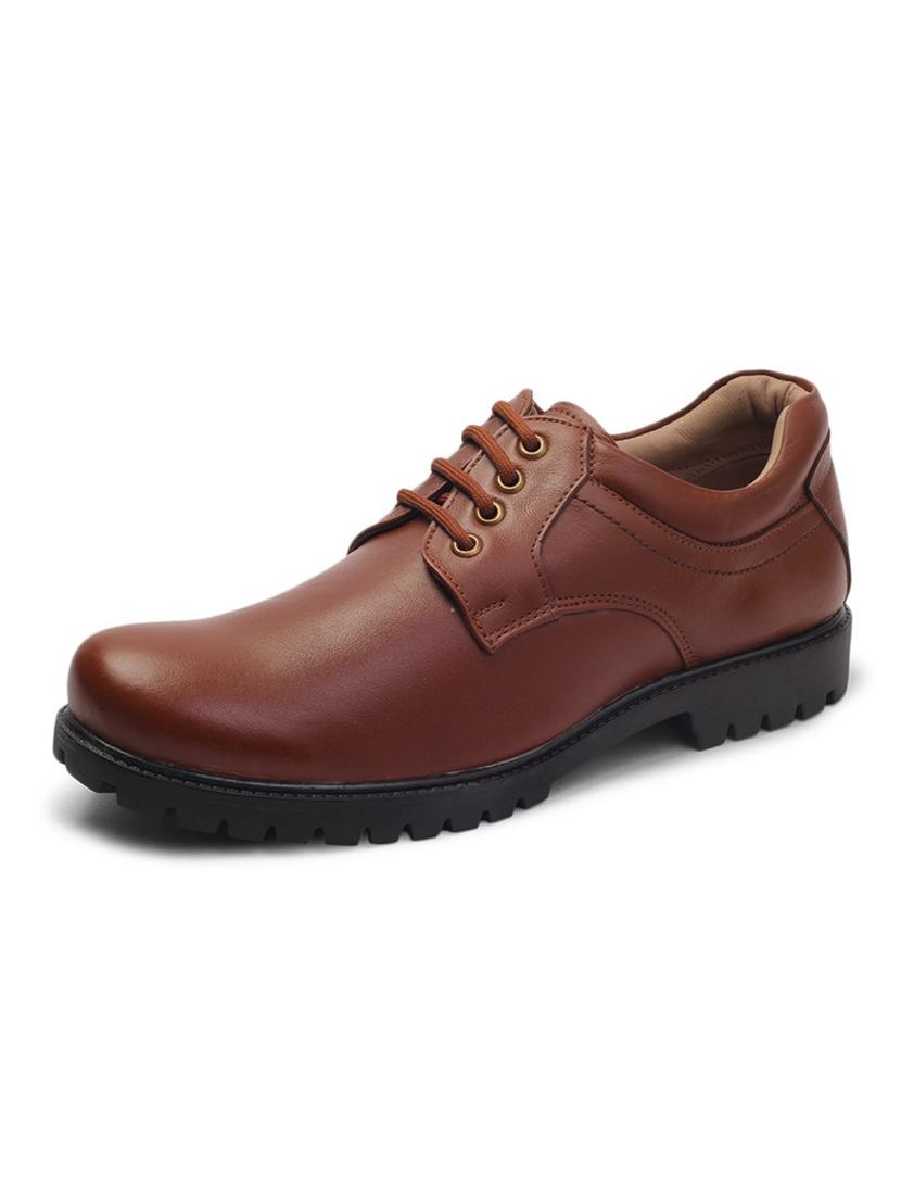 brown leather lace up boots - 17715619 - Zoom Image - 2