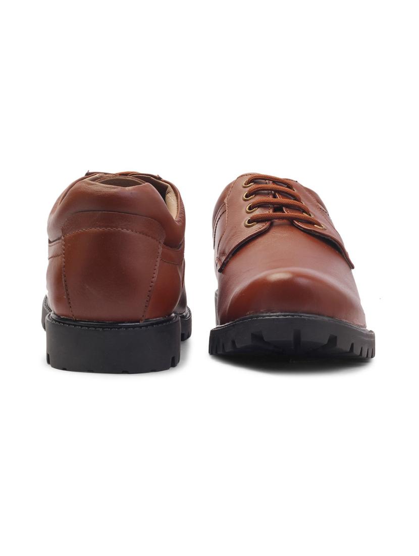 brown leather lace up boots - 17715619 - Zoom Image - 3