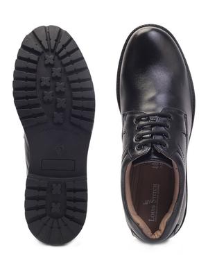 black leather lace up boots - 17715620 - Standard Image - 3