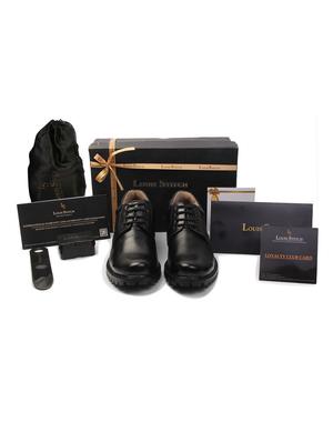 black leather lace up boots - 17715620 - Standard Image - 5