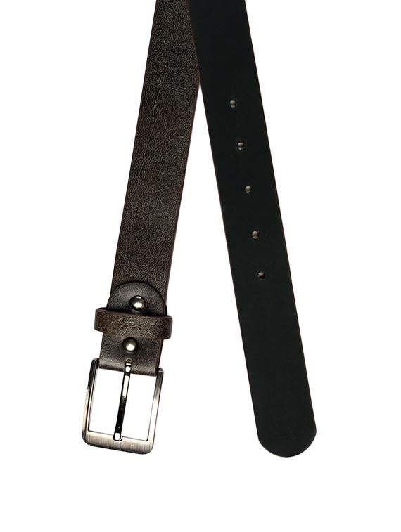 brown leatherette belt - 17715627 - Zoom Image - 4