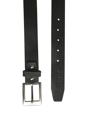 black leatherette belt - 17715628 - Standard Image - 2