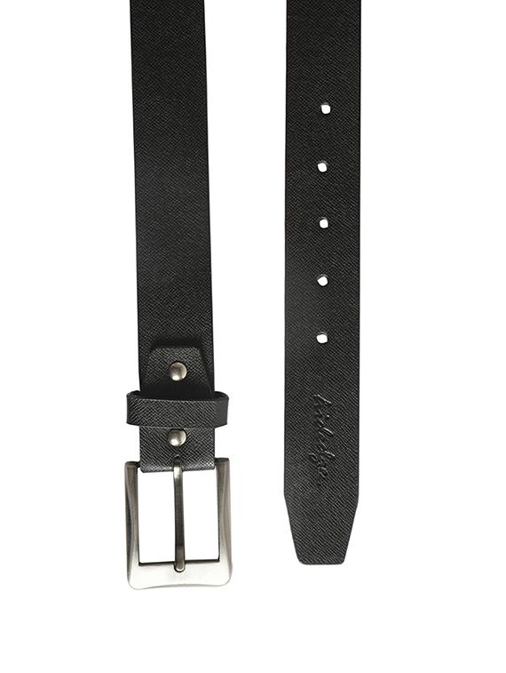 black leatherette belt - 17715628 - Zoom Image - 2