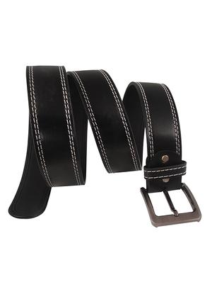 black leatherette belt - 17715630 - Standard Image - 2