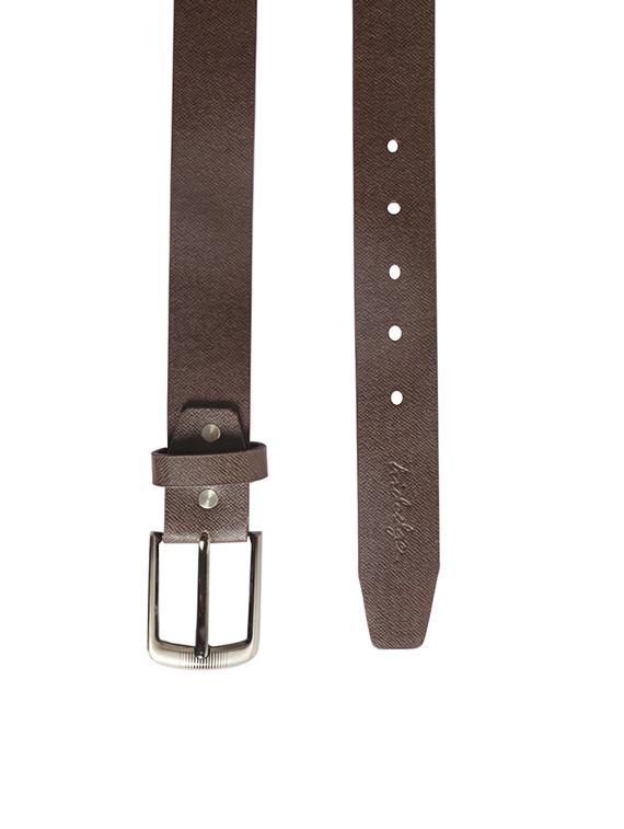 brown leatherette belt - 17715631 - Zoom Image - 2