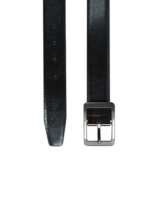 black leatherette belt - 17715634 - Standard Image - 3
