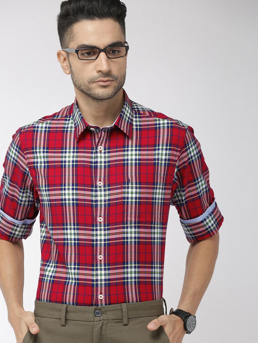 red checkered casual shirt - 17716553 - Zoom Image - 1