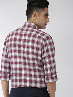 red checkered casual shirt - 17716562 - Standard Image - 3