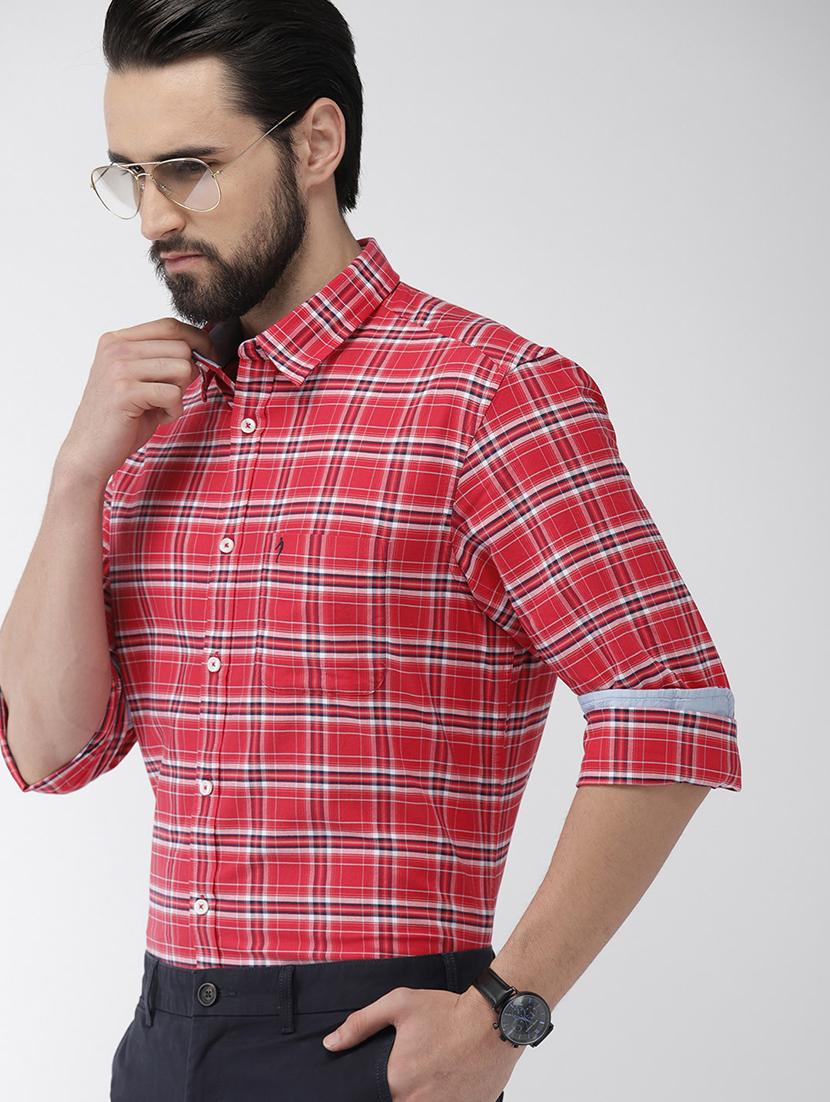 red checkered casual shirt - 17716627 - Zoom Image - 2