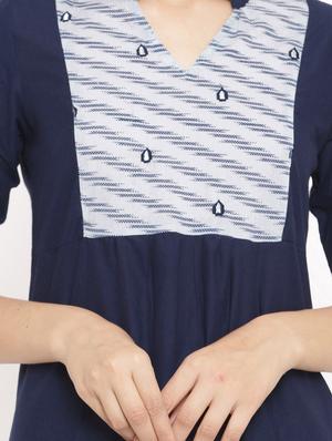solid straight kurta - 17717221 - Standard Image - 4