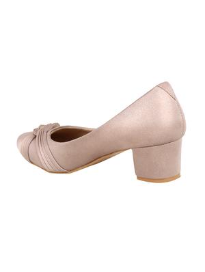 pink pu slip on pumps - 17718599 - Standard Image - 3