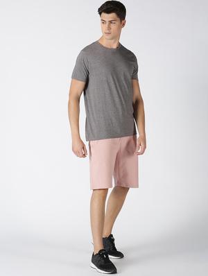 grey self design t-shirt - 17718967 - Standard Image - 4
