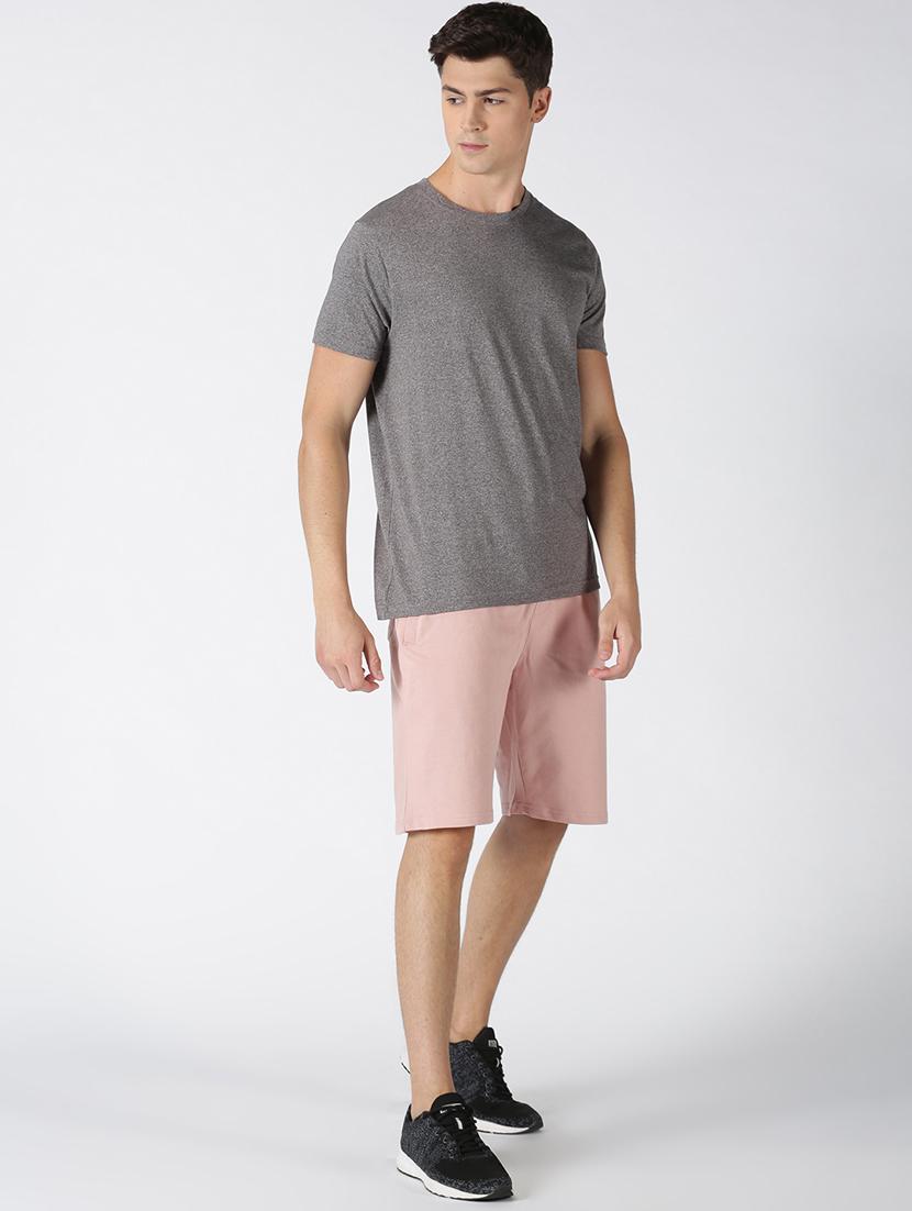 grey self design t-shirt - 17718967 - Zoom Image - 4