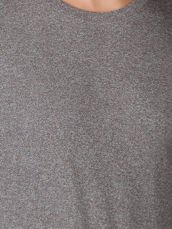 grey self design t-shirt - 17718967 - Zoom Image - 5