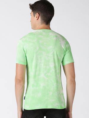 green printed t-shirt - 17718976 - Standard Image - 3
