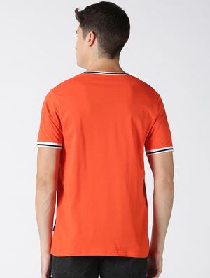 orange solid t-shirt - 17719028 - Standard Image - 3