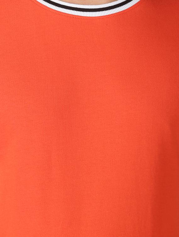 orange solid t-shirt - 17719028 - Zoom Image - 5