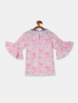 pink printed regular top - 17719084 - Standard Image - 2