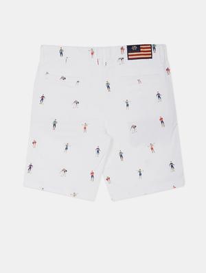 white cotton shorts - 17719133 - Standard Image - 2