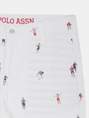 white cotton shorts - 17719133 - Standard Image - 3